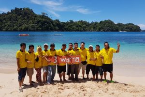 🌴 Kebersamaan dan Semangat Baru di Tengah Keindahan Pantai Sendang Biru – 2018 🌊